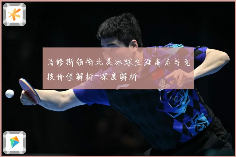 马修斯领衔北美冰球生涯高光与竞技价值解析-深度解析